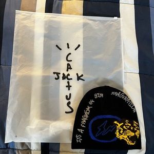 fragment x cactus jack collab beenie